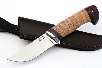 Нож Барсук (х12МФ, береста)