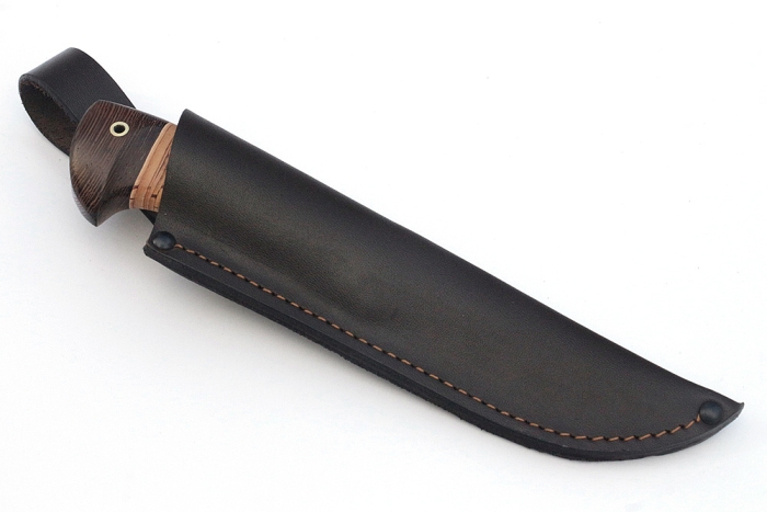 Нож Барсук (х12МФ, береста)