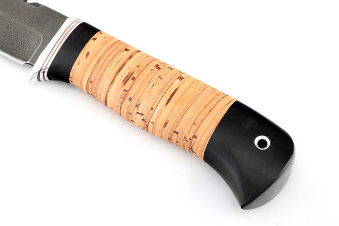 Нож Судак большой (ХВ5-Алмазка, береста)