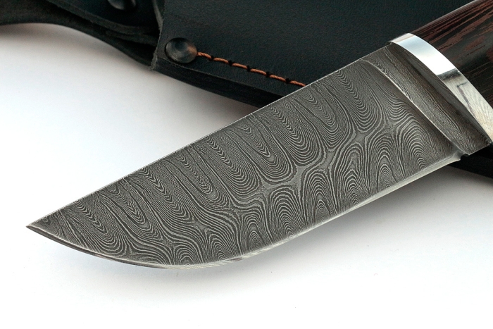 Нож Барсук (дамаск, венге)