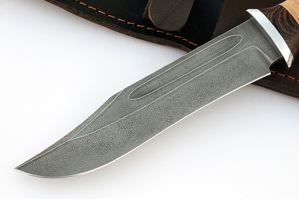 Нож Атака (ХВ5-Алмазка, береста)