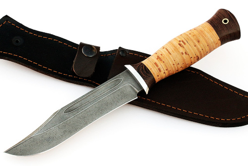 Нож Атака (ХВ5-Алмазка, береста)