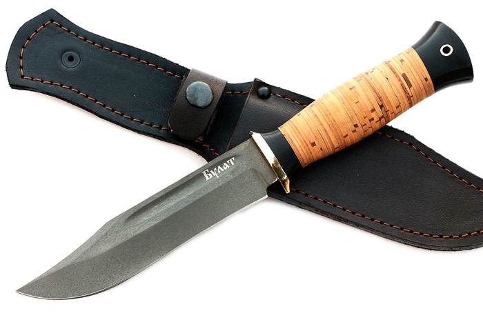 Нож Атака (булат, береста)