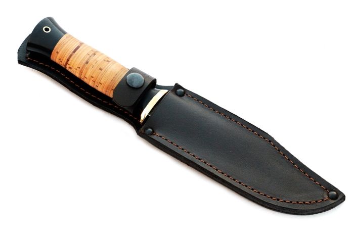 Нож Атака (булат, береста)