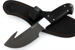 Нож Потрошитель (булат, чёрный граб) цельнометаллический - Нож Потрошитель (булат, чёрный граб) цельнометаллический