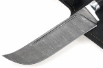Нож Узбек-2 (дамаск, чёрный граб) - Нож Узбек-2 (дамаск, чёрный граб)