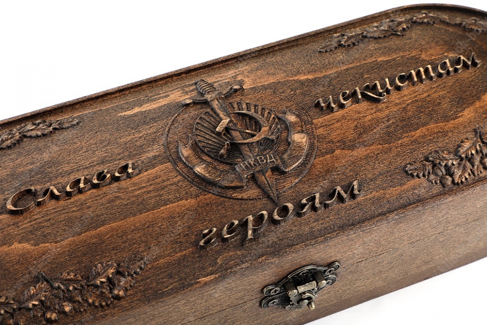 Футляр для ножа НКВД (дерево - бук)