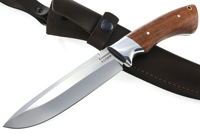 Нож Скат (х12МФ, бубинга) цельнометаллический