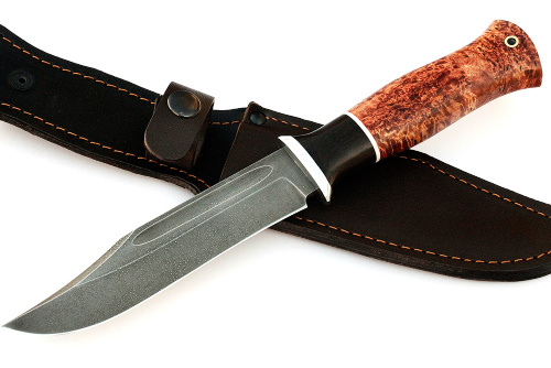 Нож Атака (ХВ5-Алмазка, карельская берёза)
