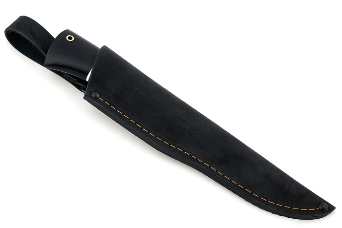 Нож Комар (порошковая сталь Elmax, чёрный граб)