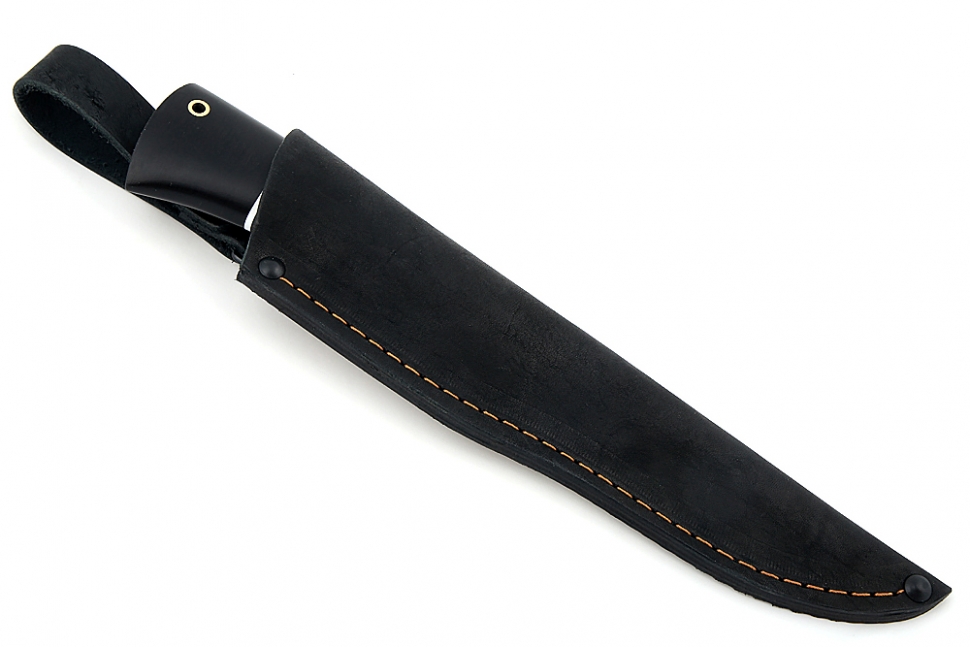 Нож Комар (порошковая сталь Elmax, чёрный граб)