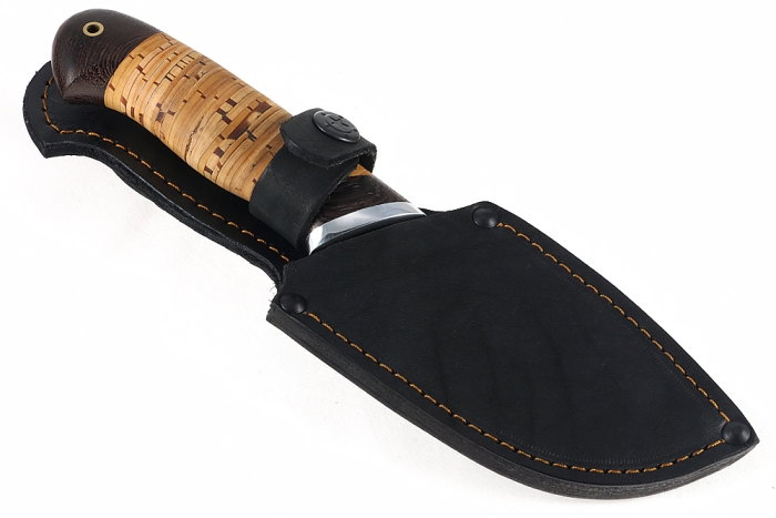 Нож Потрошитель (х12МФ, береста)