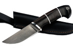 Нож Барсук (ХВ5-Алмазка, чёрный граб) - Нож Барсук (ХВ5-Алмазка, чёрный граб)