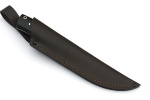 Нож Рысь (булат, чёрный граб) цельнометаллический - Нож Рысь (булат, чёрный граб) цельнометаллический