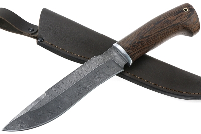 Нож Викинг (дамаск, венге)