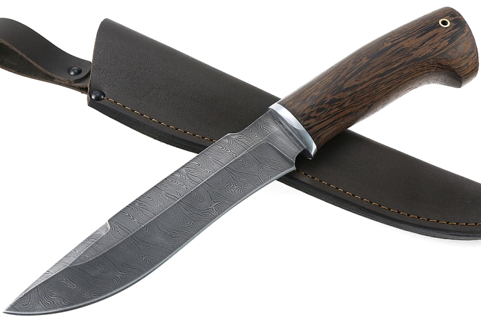Нож Викинг (дамаск, венге)