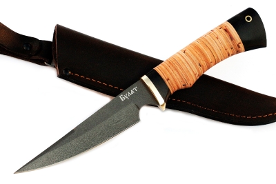 Нож Комар (булат, береста)