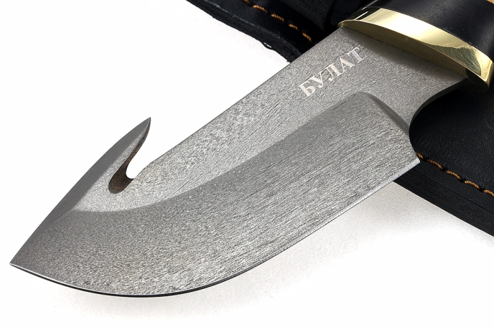 Нож Потрошитель (булат, береста)