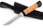 Нож Финт (порошковая сталь M390, береста) - Нож Финт (порошковая сталь M390, береста)