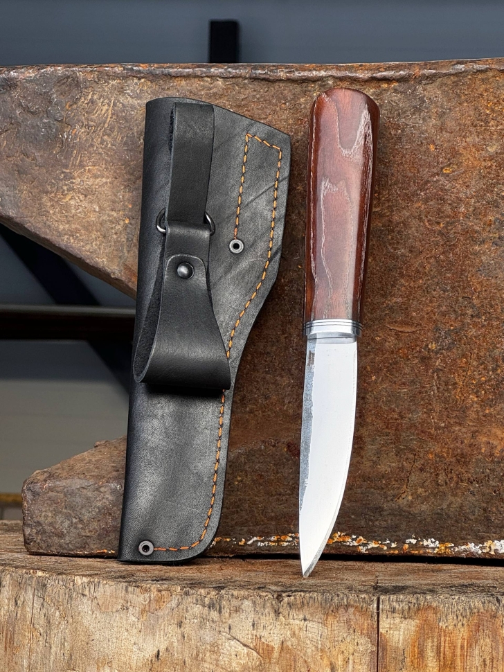 Нож Северный №1 95Х18 кованый дол термоясень