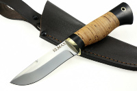 Нож Финт (порошковая сталь Elmax, береста)