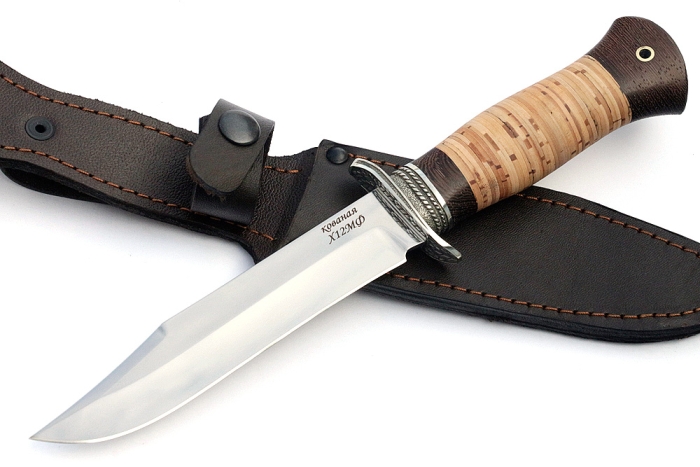 Нож Гладиатор (х12МФ, береста)