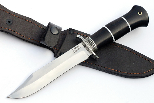 Нож Гладиатор (х12МФ, чёрный граб) 