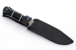 Нож Гладиатор (х12МФ, чёрный граб) - Нож Гладиатор (х12МФ, чёрный граб)