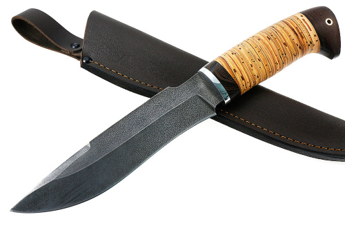 Нож Викинг (ХВ5-Алмазка, береста)