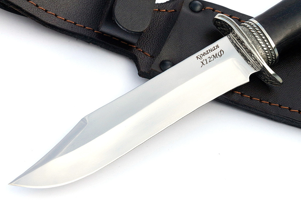 Нож Гладиатор (х12МФ, карельская берёза)