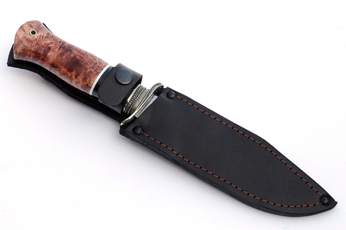 Нож Гладиатор (х12МФ, карельская берёза)