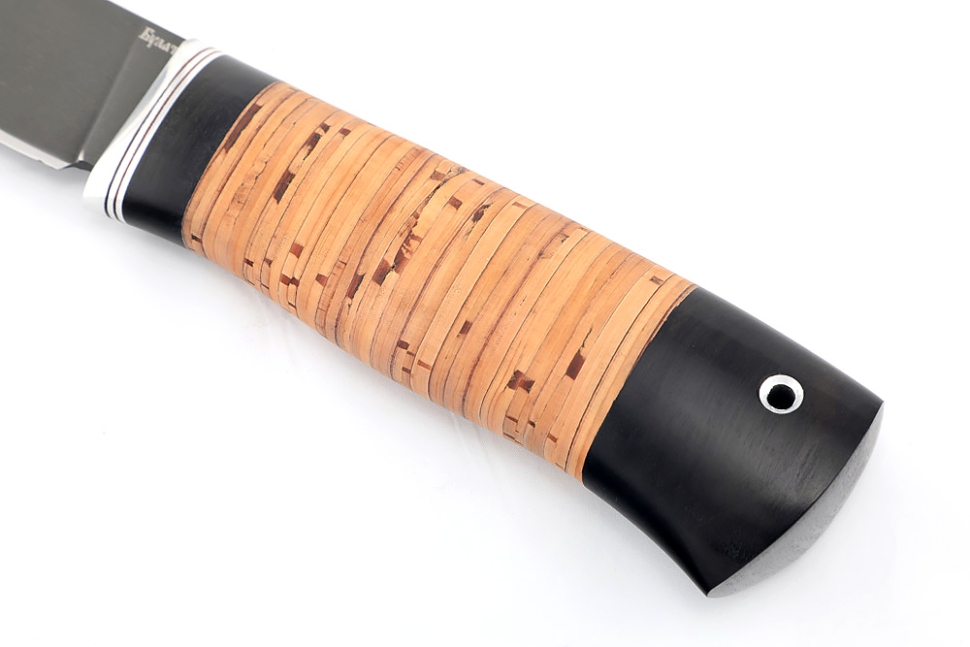 Нож Рысь (булат, береста) формованные ножны