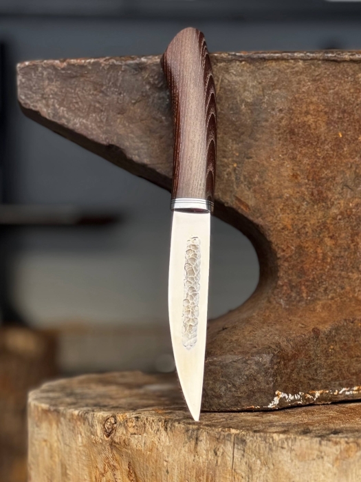 Нож Северный №5 95х18 кованый дол кость термоясень 
