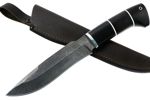 Нож Викинг (ХВ5-Алмазка, чёрный граб)