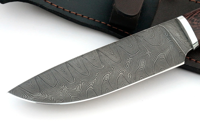 Нож Глухарь (дамаск, венге)