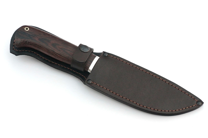 Нож Глухарь (дамаск, венге)