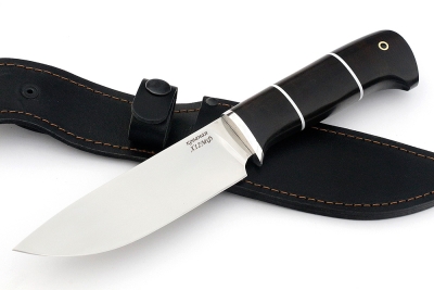 Нож Глухарь (х12МФ, чёрный граб)