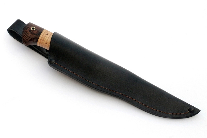 Нож Зубатка (х12МФ, береста)