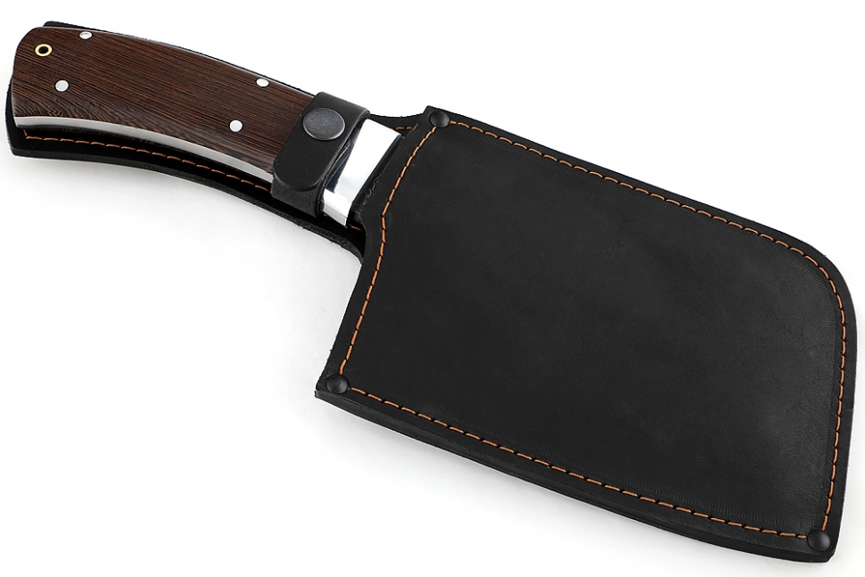 Топорик №2 (дамасская сталь, рукоять венге) цельнометаллический