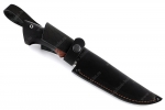 Нож Скат (порошковая сталь M390, бубинга - чёрный граб, гарда мельхиор) - Нож Скат (порошковая сталь M390, бубинга - чёрный граб, гарда мельхиор)