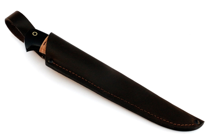 Нож Сокол (булат, береста)