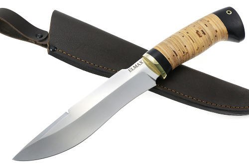 Нож Викинг (порошковая сталь Elmax, береста)