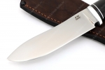 Нож Сафари (порошковая сталь М390, рукоять карельская берёза, вставка чёрный граб) - Нож Сафари (порошковая сталь М390, рукоять карельская берёза, вставка чёрный граб)