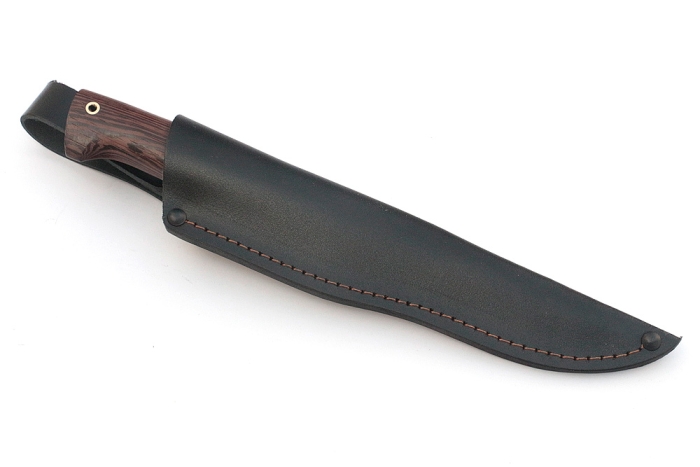 Нож Зубатка (дамаск, венге)