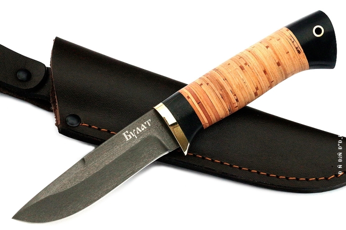 Нож Финт (булат, береста)