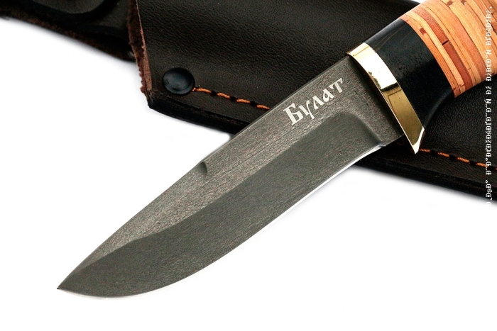 Нож Финт (булат, береста)