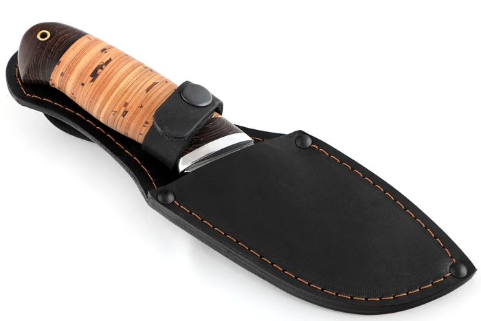 Нож Потрошитель (95Х18, береста)