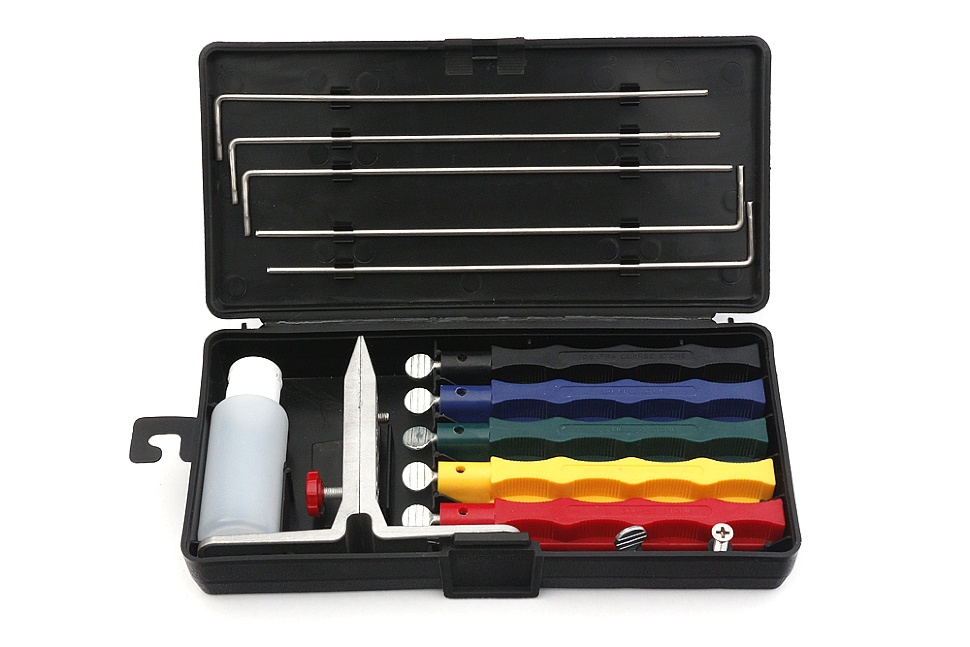 Набор для заточки DeLuxe (5 керамических брусков 70/120/280/600/1000 Grit)