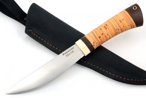 Нож Якутский малый (сталь 95х18, береста)