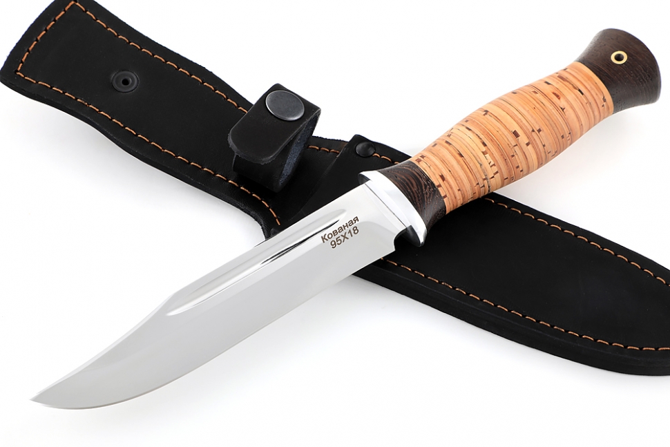 Нож Атака (95Х18, береста)